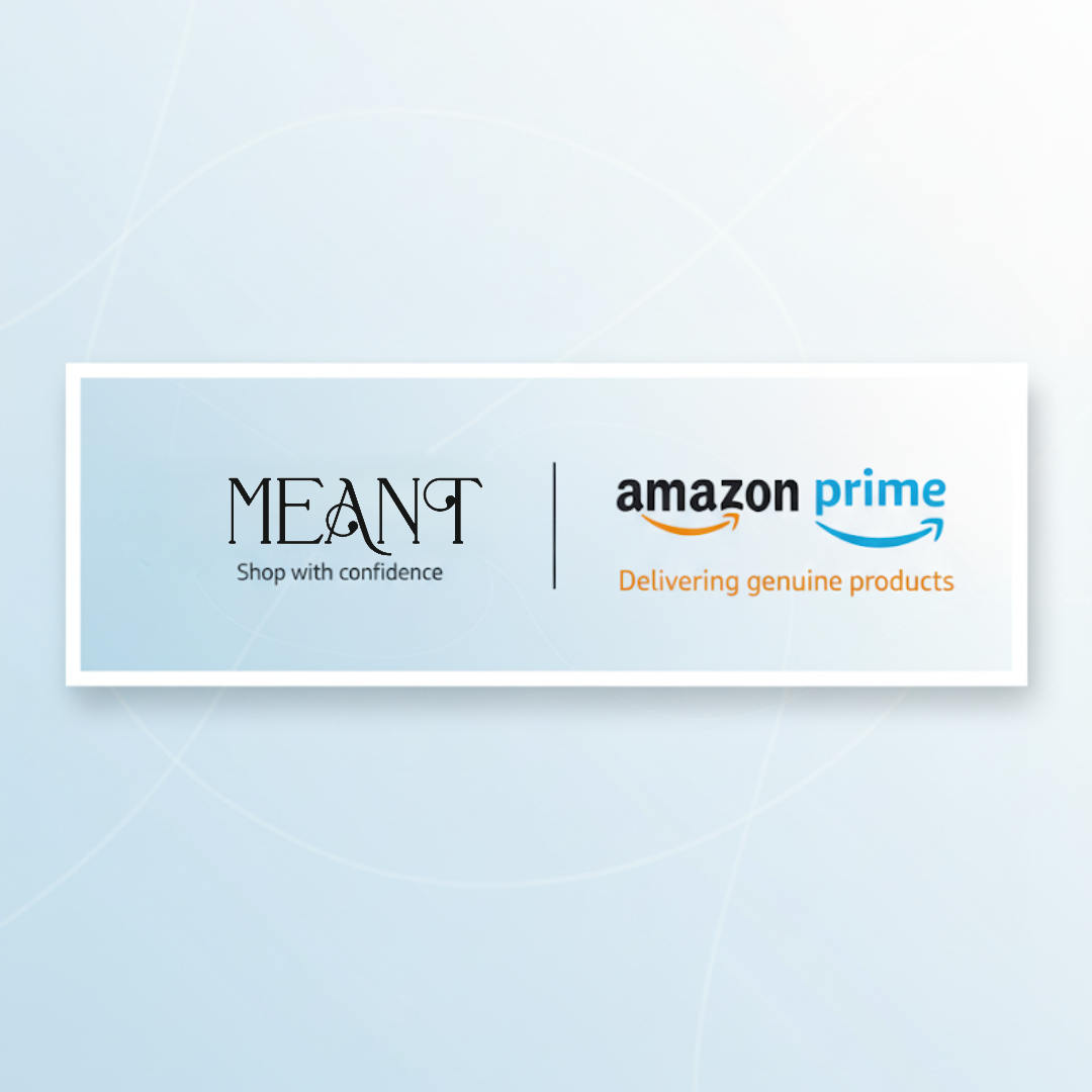 MEANT skincare official Amazon storefront banner