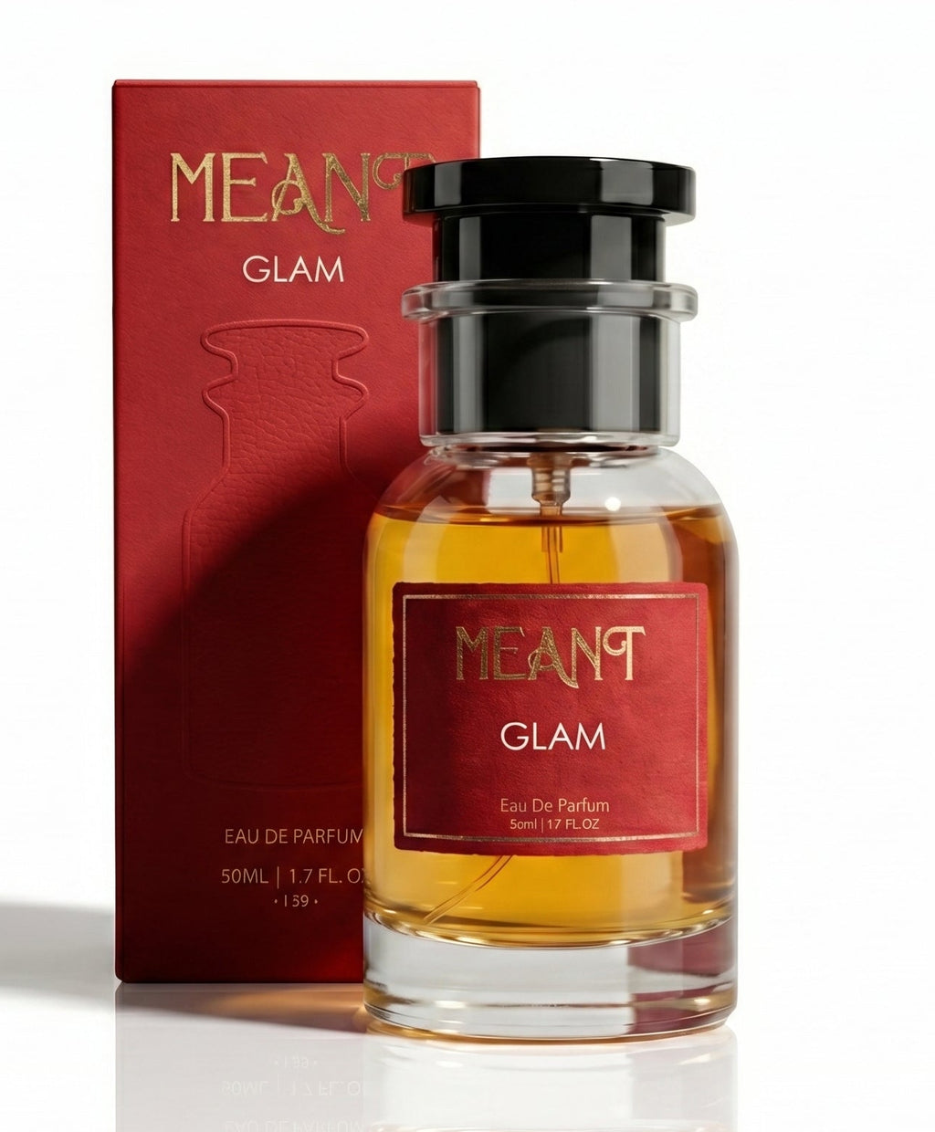 Long lasting intense perfume for women in India Glam by Meant