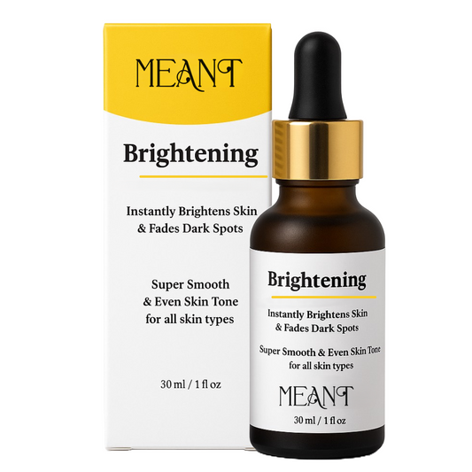 MEANT Brightening Face Serum bottle with box