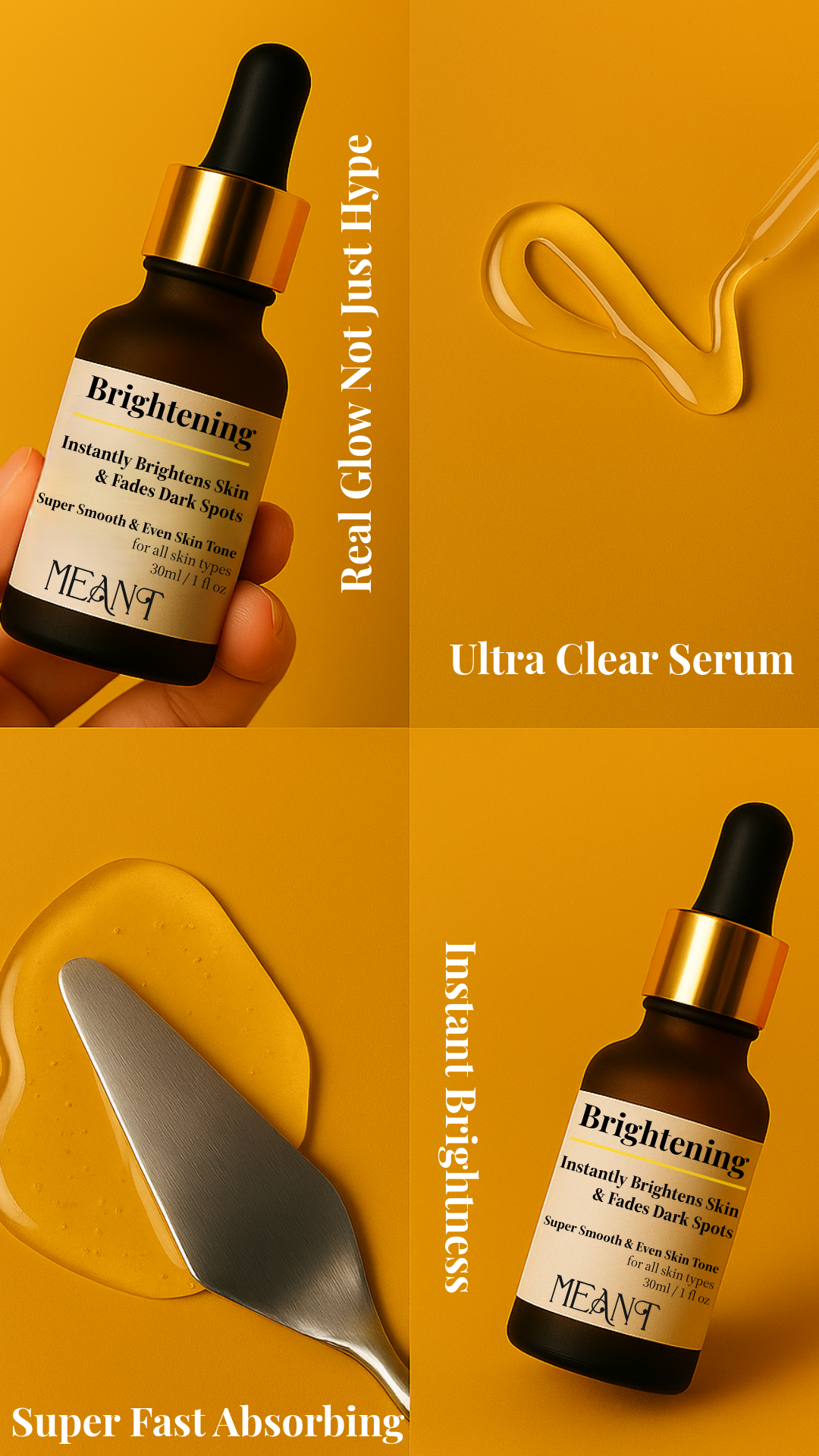 MEANT Brightening Face Serum 4 in 1 creative image display