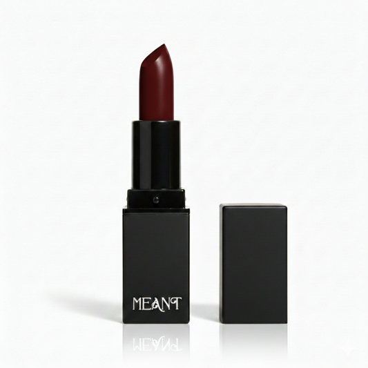 MEANT Silky Swipe Mystique Tease Lipstick on a white background, featuring the brand 'MEANT'.