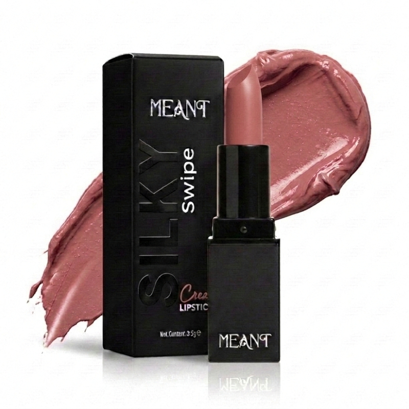 MEANT Silky Swipe Creamy Matte Lipstick Your Desire with packaging on a white background