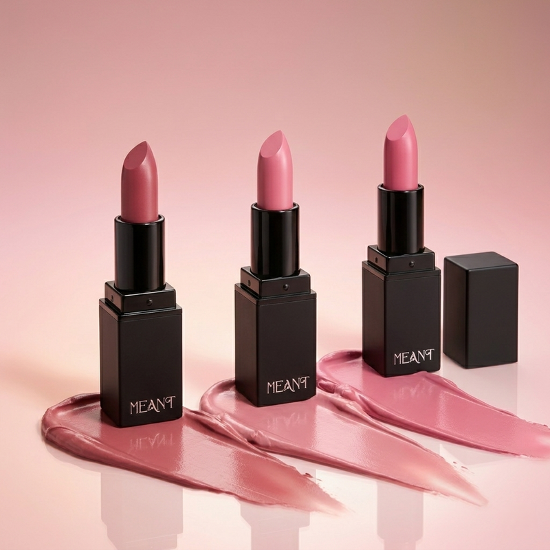 MEANT Silky swipe creamy matte lipsticks in pinks category.