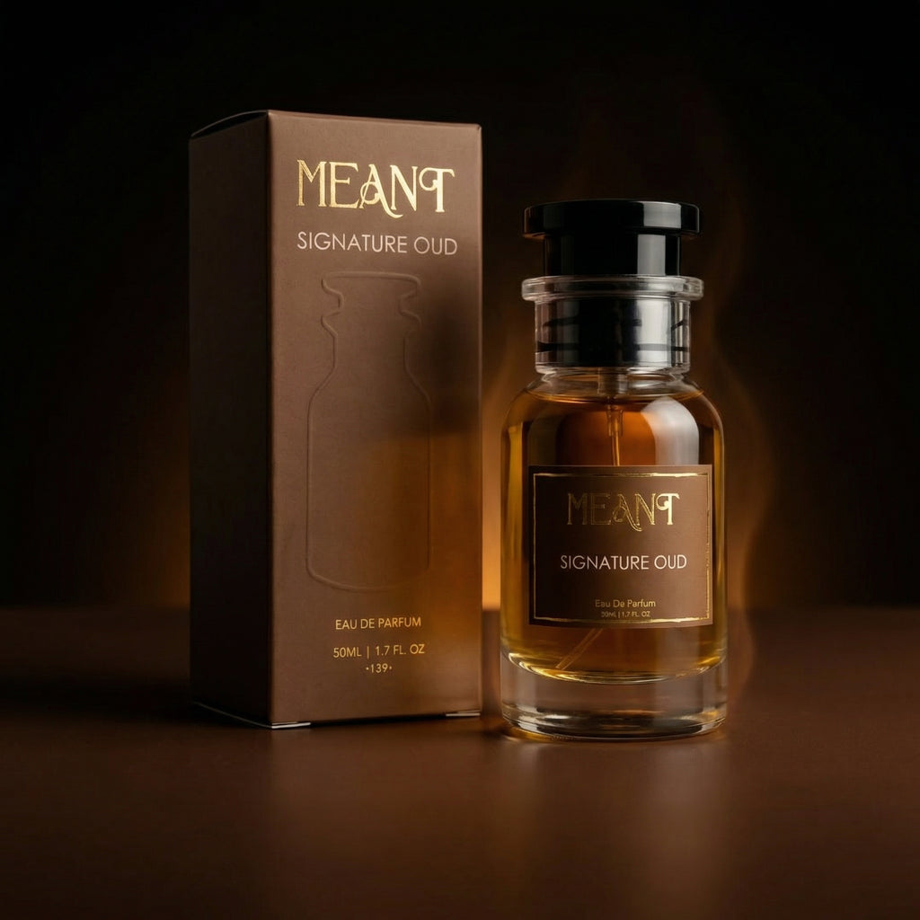 MEANT Signature Oud best oud perfume India long lasting luxury fragrance