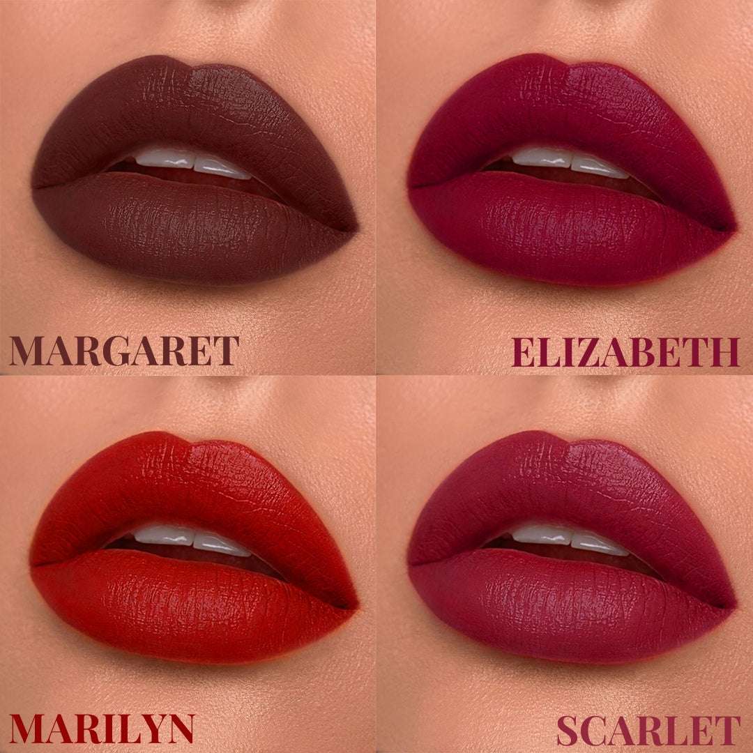 Meant Majesty Matte Night Muse lipstick swatches shade card