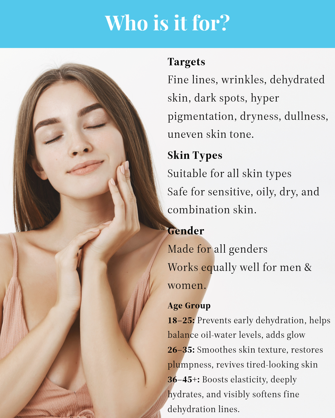 Who can use MEANT Hydrating Face Serum with Advanced Hyaluronic Acid for Intense Hydration, for the best results.