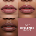 MEANT Her Highness muted mauve pink swatches