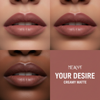 MEANT Your Desire muted mauve brown pink swatches