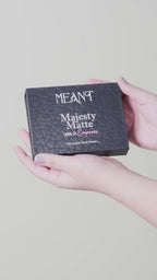 Meant Majesty Matte Night Muse set of 4 premium matte long lasting liquid lipstick live video reel